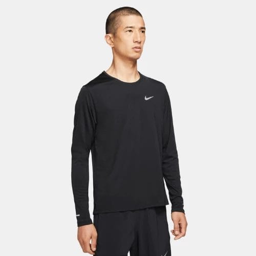 T-Shirt Dri-FIT Miler Men's Long-Sleeve Running Nike