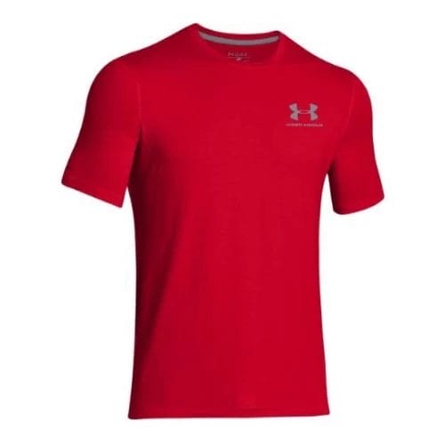 T-Shirt noir homme Under Armour Charged Cotton SS | Espace des Marques