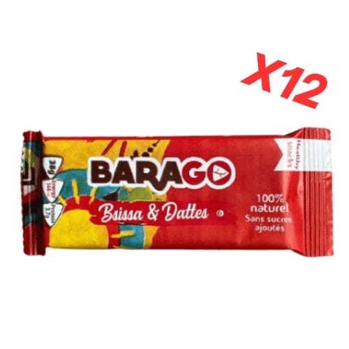BARAGO bsissa datte (12 barres)